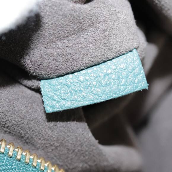 LOUIS VUITTON Mahina Selene MM Shoulder Bag Leather Blue Lagon M93986 - Picture 12 of 16